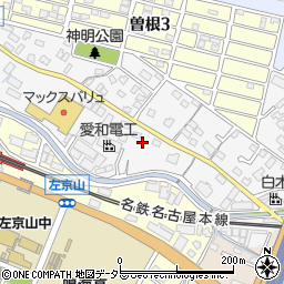 愛知県名古屋市緑区四本木559周辺の地図