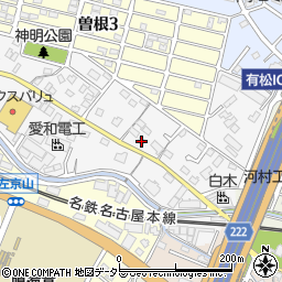 愛知県名古屋市緑区四本木829周辺の地図