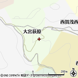 京都府京都市北区大宮萩原周辺の地図