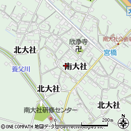 三重県員弁郡東員町南大社991周辺の地図