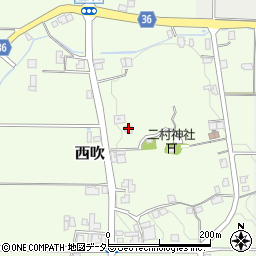 兵庫県丹波篠山市西吹254周辺の地図