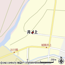 兵庫県丹波篠山市井ノ上周辺の地図