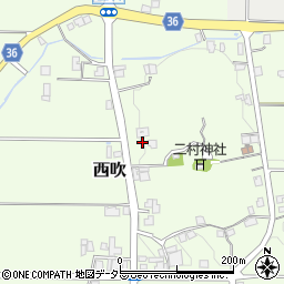 兵庫県丹波篠山市西吹347周辺の地図