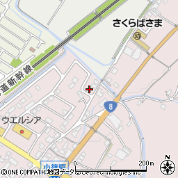 滋賀県野洲市小篠原1638周辺の地図