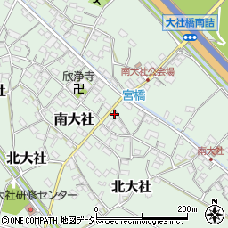 三重県員弁郡東員町南大社900周辺の地図