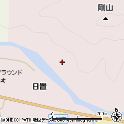 篠山川周辺の地図