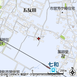 三重県桑名市五反田1035周辺の地図