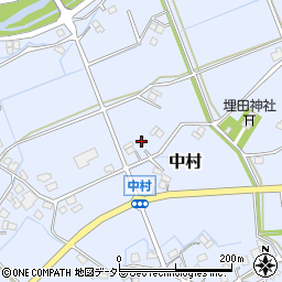 兵庫県神崎郡神河町中村458-1周辺の地図