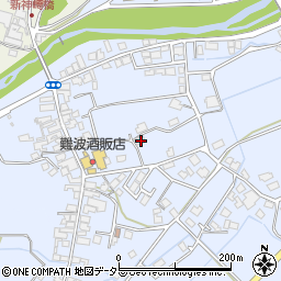兵庫県神崎郡神河町中村150-1周辺の地図