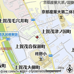 京都府京都市北区上賀茂女夫岩町周辺の地図
