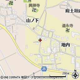 京都府南丹市八木町観音寺山ノ下周辺の地図