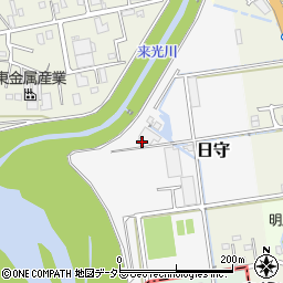 静岡県田方郡函南町日守1288-1周辺の地図