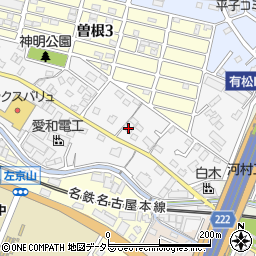 愛知県名古屋市緑区四本木831周辺の地図