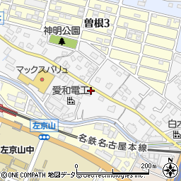 愛知県名古屋市緑区四本木552周辺の地図