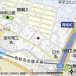 愛知県名古屋市緑区四本木804周辺の地図