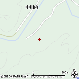 愛知県北設楽郡設楽町神田中向周辺の地図