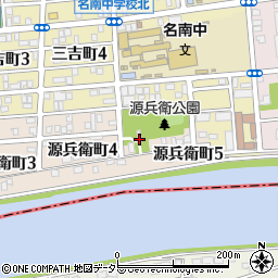 須佐之男社周辺の地図