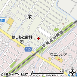 滋賀県野洲市栄37周辺の地図