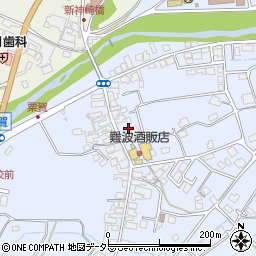 兵庫県神崎郡神河町中村162-2周辺の地図