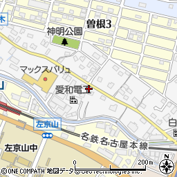 愛知県名古屋市緑区四本木周辺の地図