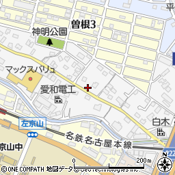 愛知県名古屋市緑区四本木718周辺の地図