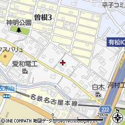 愛知県名古屋市緑区四本木832周辺の地図