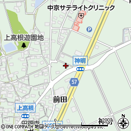 愛知警察署沓掛交番周辺の地図
