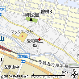 愛知県名古屋市緑区四本木550周辺の地図