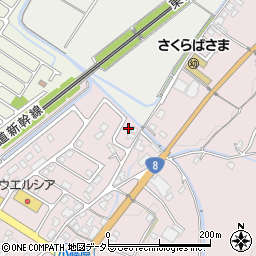滋賀県野洲市小篠原2640周辺の地図