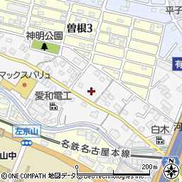 愛知県名古屋市緑区四本木717周辺の地図