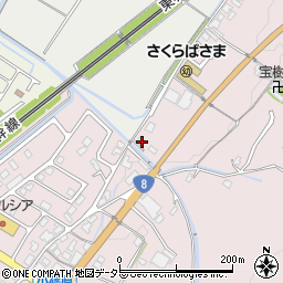 滋賀県野洲市小篠原281周辺の地図
