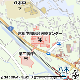 京都中部総合医療センター周辺の地図
