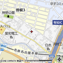 愛知県名古屋市緑区四本木834周辺の地図