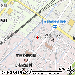 滋賀県野洲市小篠原1960周辺の地図