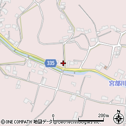 岡山県津山市宮部下1262-1周辺の地図