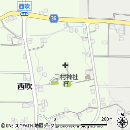 〒669-2206 兵庫県丹波篠山市西吹の地図