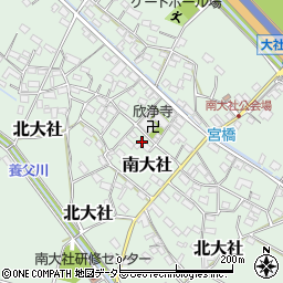 三重県員弁郡東員町南大社973-1周辺の地図