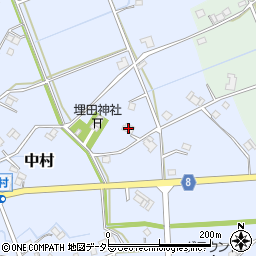 兵庫県神崎郡神河町中村627-1周辺の地図