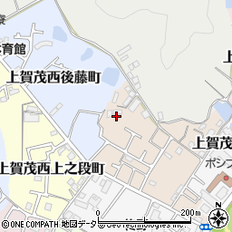 京都府京都市北区上賀茂東後藤町9周辺の地図