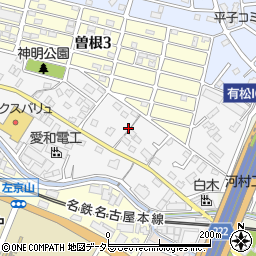 愛知県名古屋市緑区四本木707周辺の地図