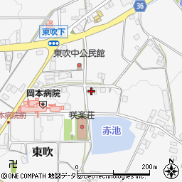 兵庫県丹波篠山市東吹1029周辺の地図