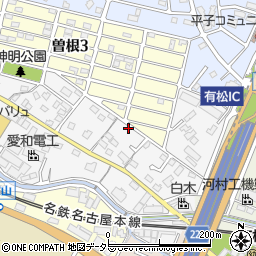愛知県名古屋市緑区四本木802-1周辺の地図