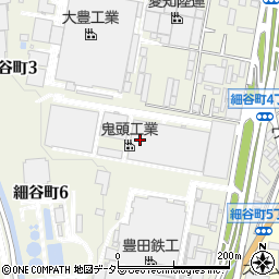愛知県豊田市細谷町周辺の地図