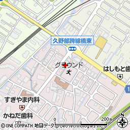 滋賀県野洲市小篠原1925周辺の地図