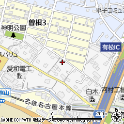 愛知県名古屋市緑区四本木837周辺の地図