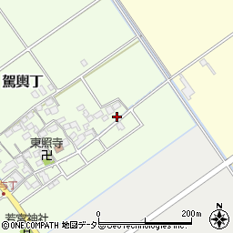 滋賀県蒲生郡竜王町駕輿丁126周辺の地図