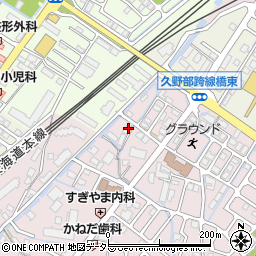 滋賀県野洲市小篠原1962周辺の地図