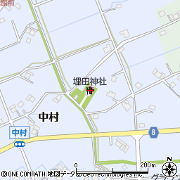 兵庫県神崎郡神河町中村629-1周辺の地図