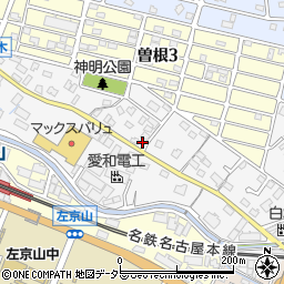 愛知県名古屋市緑区四本木422周辺の地図