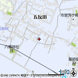 三重県桑名市五反田1040-1周辺の地図